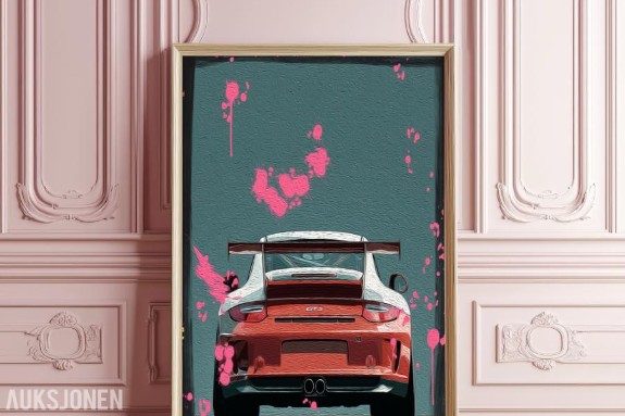5 stk kunsttrykk - 50x70cm